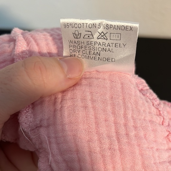 One sweet peach ruffle bubble 6-12m - Picture 6 of 6